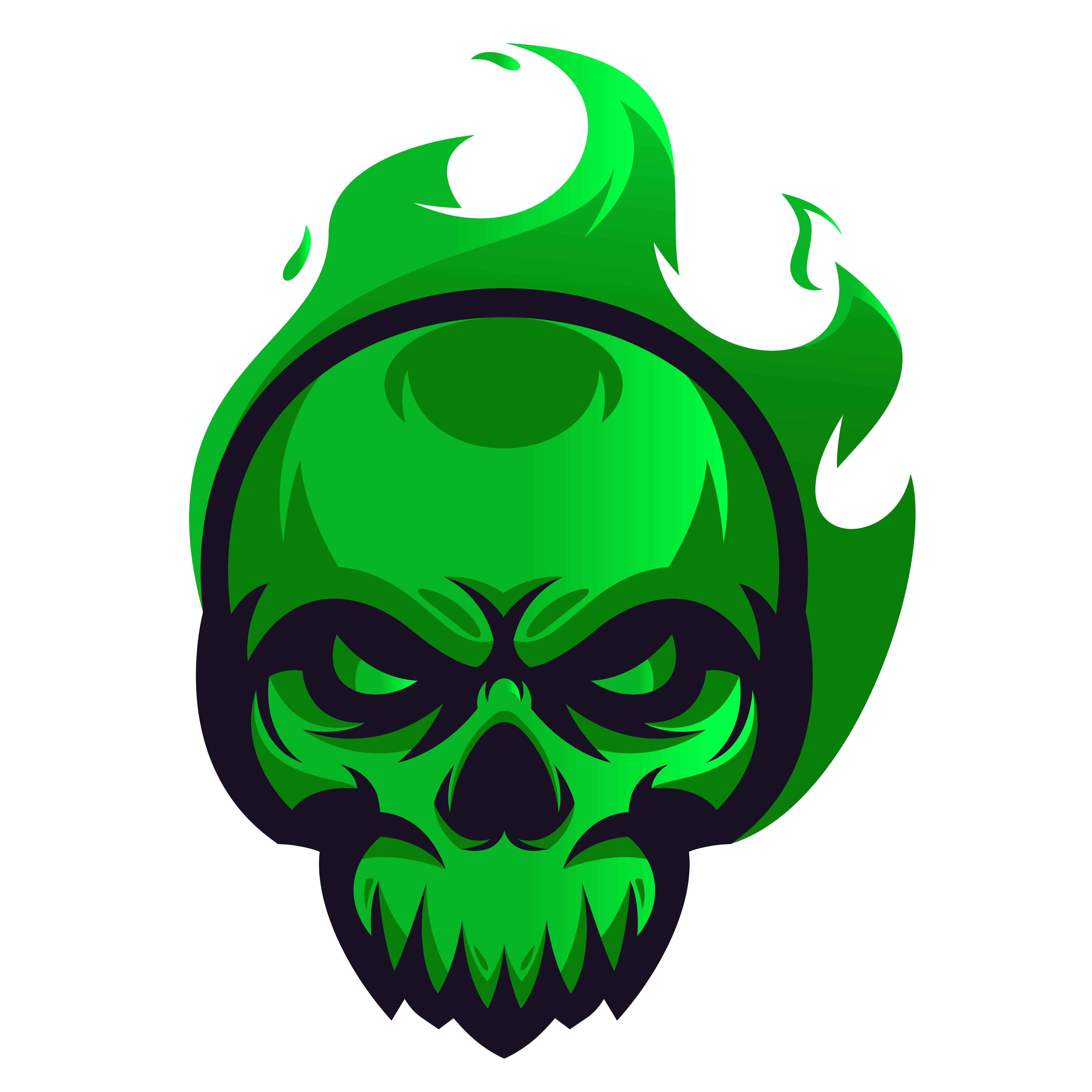 Rogue Army skull logo